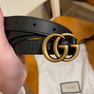 GUCCI BELT WORN ONCE